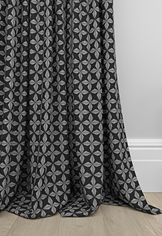 Hexgem, Onyx - Made to Measure Curtains